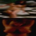 Woman getting