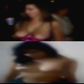 Beautiful naked woman sucking