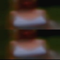 Beautiful naked woman sucking